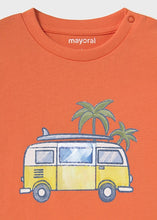 Afbeelding in Gallery-weergave laden, Mayoral Toddler Boy Orange Beach Van Tee
