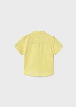 Load image into Gallery viewer, Mayoral Toddler Boy Yellow Short Sleeve Shirt
