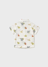 Load image into Gallery viewer, Mayoral Toddler Boy Jungle Animals Print Short Sleeve Shirt

