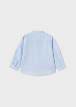 Load image into Gallery viewer, Mayoral Baby Boy Blue Long Sleeve Shirt
