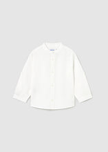 Load image into Gallery viewer, Mayoral Baby Boy White Long Sleeve Shirt
