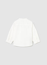 Load image into Gallery viewer, Mayoral Baby Boy White Long Sleeve Shirt
