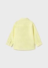 Carregar imagem no visualizador da galeria, Mayoral Baby Boy Yellow Long Sleeve Shirt
