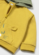 Mayoral Toddler Boy Gold Green Tiger Hoodie
