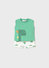 Carregar imagem no visualizador da galeria, Mayoral 2pc Baby Boy Dino Tank and Shorts Set
