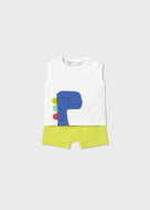 Mayoral 2pc Baby Boy Dino Tank and Shorts Set