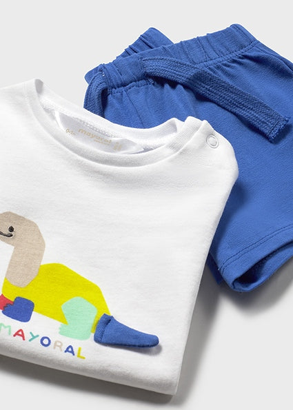 Mayoral 2pc Baby Boy Dino Tank and Shorts Set