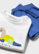 Mayoral 2pc Baby Boy Dino Tank and Shorts Set