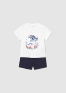 Mayoral 2pc Toddler Boy Sea Animals Set