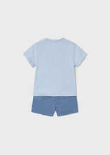 Load image into Gallery viewer, Mayoral 2pc Toddler Boy Blue Surfboards Set
