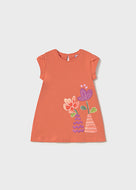 Mayoral Toddler Girl Orange Zanahoria Dress