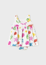 Load image into Gallery viewer, Mayoral Baby Girl White Sea Animals Print Dress
