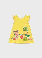 Mayoral Baby Girl Yellow Dress