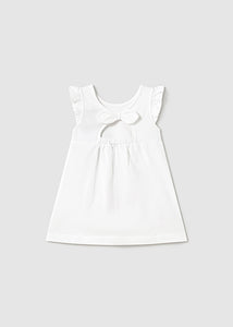 Mayoral Baby Girl White Dress