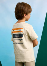 Cargar imagen en el visor de la galería, Mayoral Kid Boy Beige Skateboard Tee
