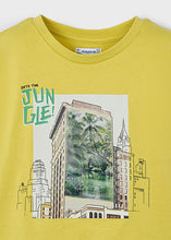 Load image into Gallery viewer, Mayoral Toddler Boy Gold Jungle City Tee
