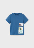 Mayoral Kid Boy Navy Beach Tee