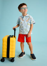 Load image into Gallery viewer, Mayoral Kid Boy Blue Surfboards Polo
