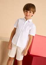 Load image into Gallery viewer, Mayoral Toddler Boy White Short Sleeve Shirt
