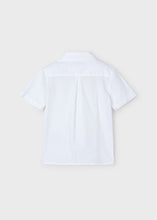 Load image into Gallery viewer, Mayoral Toddler Boy White Short Sleeve Shirt
