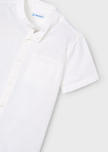 Load image into Gallery viewer, Mayoral Toddler Boy White Short Sleeve Shirt

