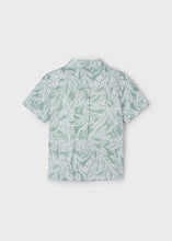 Load image into Gallery viewer, Mayoral Toddler Boy Green Leaf Short Sleeve Shirt
