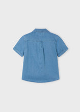 Load image into Gallery viewer, Mayoral Toddler Boy Denim Short Sleeve Shirt

