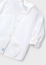 Load image into Gallery viewer, Mayoral Toddler Boy White Long Sleeve Shirt
