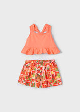 Load image into Gallery viewer, Mayoral 2pc Kid Girl Orange Set
