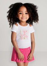 Afbeelding in Gallery-weergave laden, Mayoral Kid Girl Pink Eyelet Shorts
