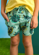 Mayoral Kid Boy Sea Turtles Swim Shorts