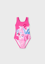 Afbeelding in Gallery-weergave laden, Mayoral 1pc Toddler Girl Pink Flamingo Swimsuit
