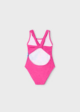 Afbeelding in Gallery-weergave laden, Mayoral 1pc Toddler Girl Pink Flamingo Swimsuit
