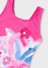 Afbeelding in Gallery-weergave laden, Mayoral 1pc Toddler Girl Pink Flamingo Swimsuit

