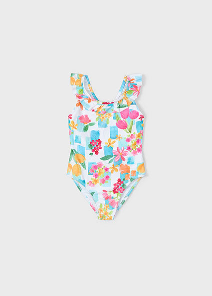 Mayoral 1pc Toddler - Kid Girl Floral Swimsuit