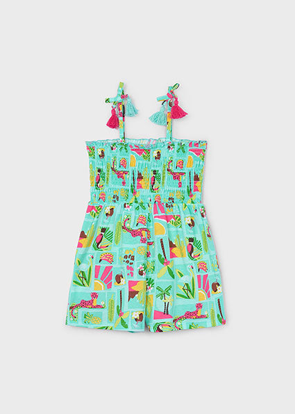 Mayoral Toddler Girl Agua Romper