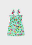 Mayoral Toddler Girl Agua Romper