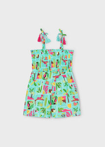 Mayoral Toddler Girl Agua Romper