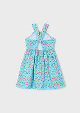 Carregar imagem no visualizador da galeria, Vestido de chiffon bordado rosa menina Mayoral
