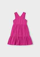 Mayoral Kid Girl Magenta Dress