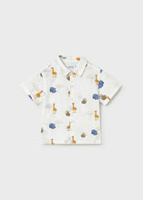 Carregar imagem no visualizador da galeria, Mayoral Toddler Boy Hippo &amp; Safari Friends Short-Sleeve Shirt
