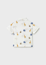 Carregar imagem no visualizador da galeria, Mayoral Toddler Boy Hippo &amp; Safari Friends Short-Sleeve Shirt
