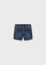 Cargar imagen en el visor de la galería, Mayoral Toddler Boy Dark Blue Demin Shorts
