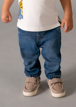Cargar imagen en el visor de la galería, Mayoral Baby Boy Slim Fit Indigo Jogger Jeans
