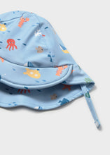 Cargar imagen en el visor de la galería, Mayoral 2pc Baby Boy Sea Creatures Swimsuit With Hat
