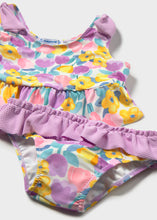 Afbeelding in Gallery-weergave laden, Mayoral 2pc Toddler Girl Purple Floral Bikini Set
