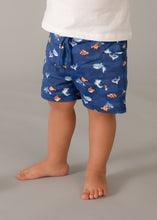 Carregar imagem no visualizador da galeria, Mayoral 3pc Toddler Boy Submarine Print Top, Shorts &amp; Hat Set
