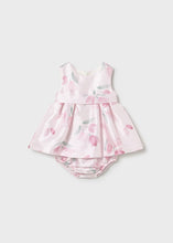 Load image into Gallery viewer, Mayoral Baby Girl Pink Floral Dress
