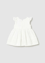 Load image into Gallery viewer, Mayoral Baby Girl Cream Tulip Lace Trim Dress
