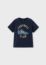 Load image into Gallery viewer, Mayoral Kid Boy Navy Football Club Tee
